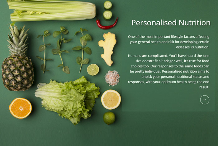 web design screenshot - photo of vegetable