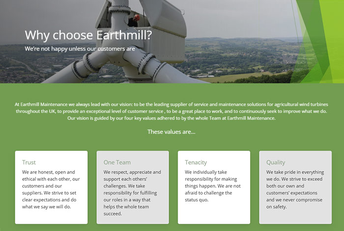 website-design-earthmill3 New website design screenshot 3